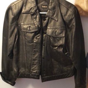 Leather jacket